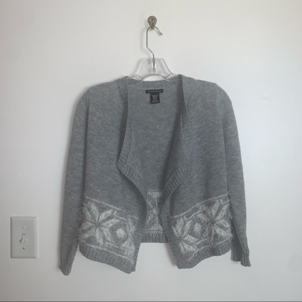 Blush & Bloom Crop Sweater